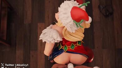 'Santa's Helper: Mistress Jenet Delivers A Naughty Christmas Eve Fuck'