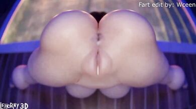 '"Farting Black Widow" - Fart Edit By Wceen