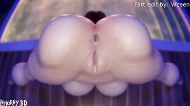 '"Farting Black Widow" - Fart Edit By Wceen