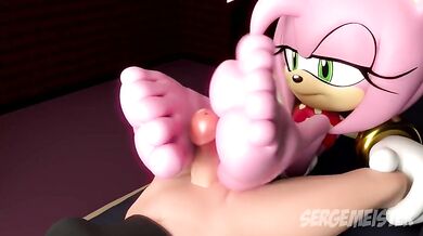 'Footjob Queen, Amy'