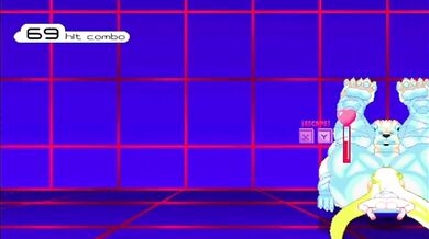 "Futa Angelia Avallone Takes on the Furry Bara in a Mugen Battle"