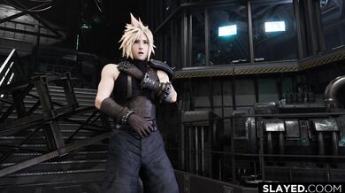 Watch as Tifa teaches herself self-defense and gets completely slayed in the process.