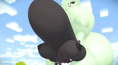 'Busty and Slimy Zinnia Stretches Out Her Big Body'