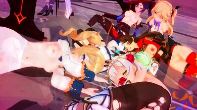 Watch the hot and steamy PMV featuring Genshin Impact H FaCTORY.