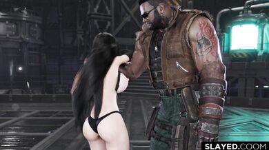 'The Sweet Taste of Love! (Tifa's Self-Defense Skills Get Put to the Ultimate Test in a Hot Meme Battle)'.