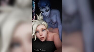 "Overwatch: The Sexual Tension between Mercy and Widowmaker"