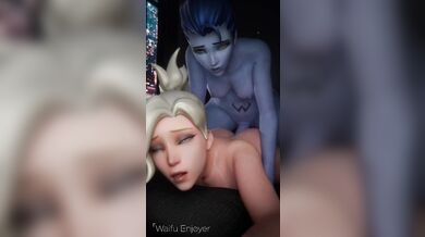 "Overwatch: The Sexual Tension between Mercy and Widowmaker"