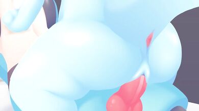 'Reborn Dragon Vaporeon's Birthday Suit and Lucario's Thick Cock'