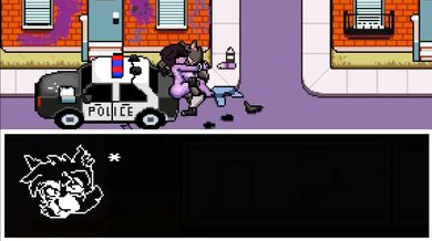 'Susie Gets Fucked by the Demon Lord After Getting Pulled Over'