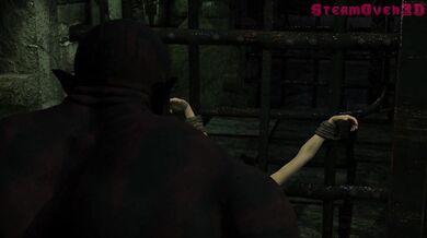 "Lara Croft is brutally punished and humiliated by G-Force agents in steamy 3D porn!"