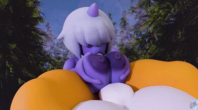 "Fucking in the deep blue sea! Hentai porn with a shark!"