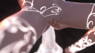 '"Ruby the Elven Slut" gets fucked by a magical cock monster'