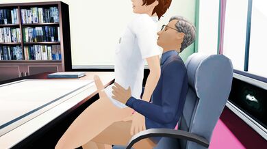 Hey, sexy femboy! You wanna get down and dirty with the hot school dean?