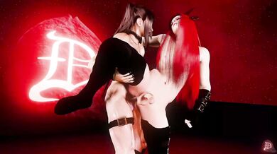 "The Devil's Plaything: D-Girl's Hellish Debauchery with Horny Demoness, Devil-Lynn!"