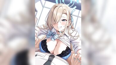 'Asuna gets double fisted titty fuck by [Ebekusomom] in the virtual world'.