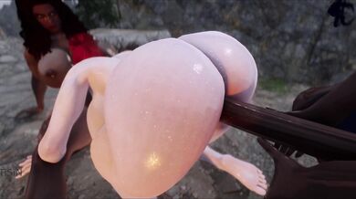 'Thick and Juicy Futanari Ass Seduces Hunky Man'
