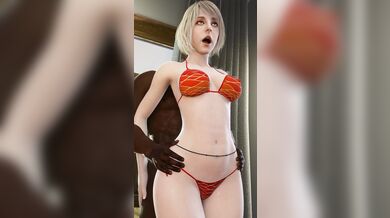 'Hey, Ashley! Show us your blackened bikini save-ass in high definition!'