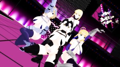 "Pantyhose fetish: Saber/Artoria MK 7.2 seduces her knight with lustful intentions!"