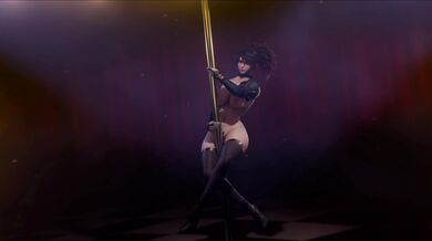 "Akali's Poledance Blowjob - A Sexy Hentai Porn Video in 4K Ultra HD and 60fps"