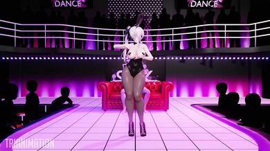 A bunny suit wearing girl named Haku, searches for her lost phone number.