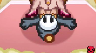 'Peach Plays with a Shy Maid Maya'