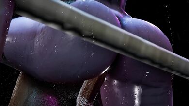 "Beneath the Thunderstorm, WidowMaker's Cum Rains Down on Her"