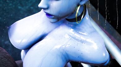 "Beneath the Thunderstorm, WidowMaker's Cum Rains Down on Her"