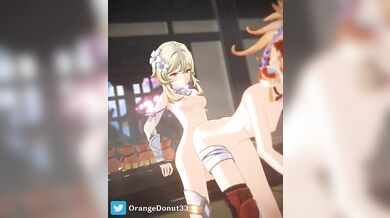 "Hentai Funtime with Yoimiya and OrangeDonut!"