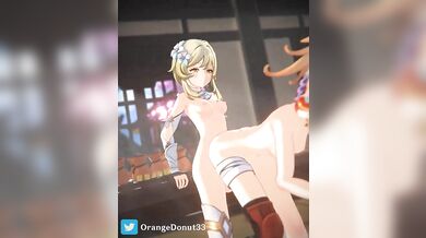 "Hentai Funtime with Yoimiya and OrangeDonut!"