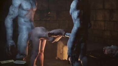 'The Witcher and his adopted daughter: A Rebellious Teenager's First Time' 'Experience'