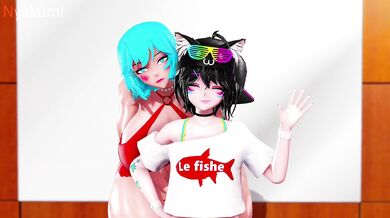 "Big Booty Hentai with Nyakumi in High Definition Video"