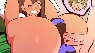 'The River Nymph of Nagatoro's Adventures with Her Master's Pathetic Dick Touching Her Fat Ass'