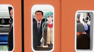 "Riding The Rails With Chikan Suzuya - A Train Hentai Romp"