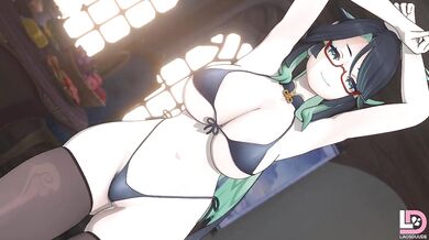 'Deepthroat Tease and Fellatio Fun: A Hentai Video Adventure.'