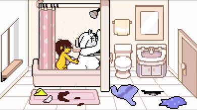 'The EVIL FALLEN ONE'S Midnight Shower with TORIEL'