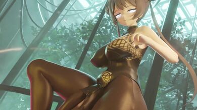 Hentai Porn: "Erotic Nut-Sucking with Kisaki and Toki"