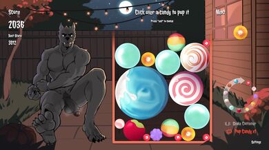 "Rip my furry pelt off, I'm ready to play!"