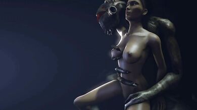 "Her Orgasmic Trap: A Vortigaunt Caught Her In The Act!"