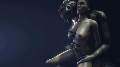 "Her Orgasmic Trap: A Vortigaunt Caught Her In The Act!"