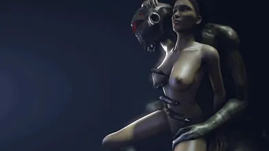 "Her Orgasmic Trap: A Vortigaunt Caught Her In The Act!"