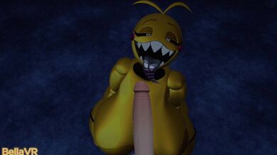 "Lovely young girl pleasures herself with her toys, taking a huge dildo and sucking on it greedily as she moans in pleasure."