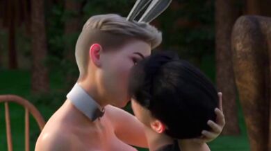 'Extreme Lesbian Rikolos - Long, Sensual Kissing'