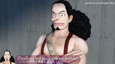 'Nico and Robin's Surprise from the Wall in One Piece'