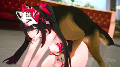 "Sparkling with Doggy Lust"