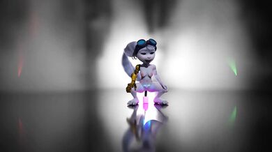 "Rivet Bounce to the Beat of My Hips and Heels"