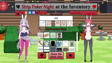 'Busty Inventresses Get Down and Dirty with Their Sexy Stock Keepers in a Scintillating Strip Poker Game!'