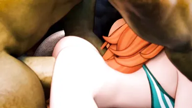 One Piece - Nami, And Robin, Pay Their Debt To The Fish People