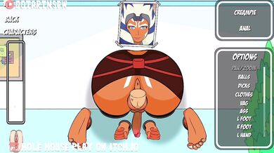 'Dripping Glory Hole Creampie Futa House'