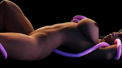 Tentacle Lust: She Loves to Play with Tentacles (With Music)