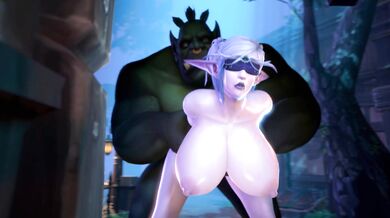 The Night Elf Doorway Dangling Hentai Porn